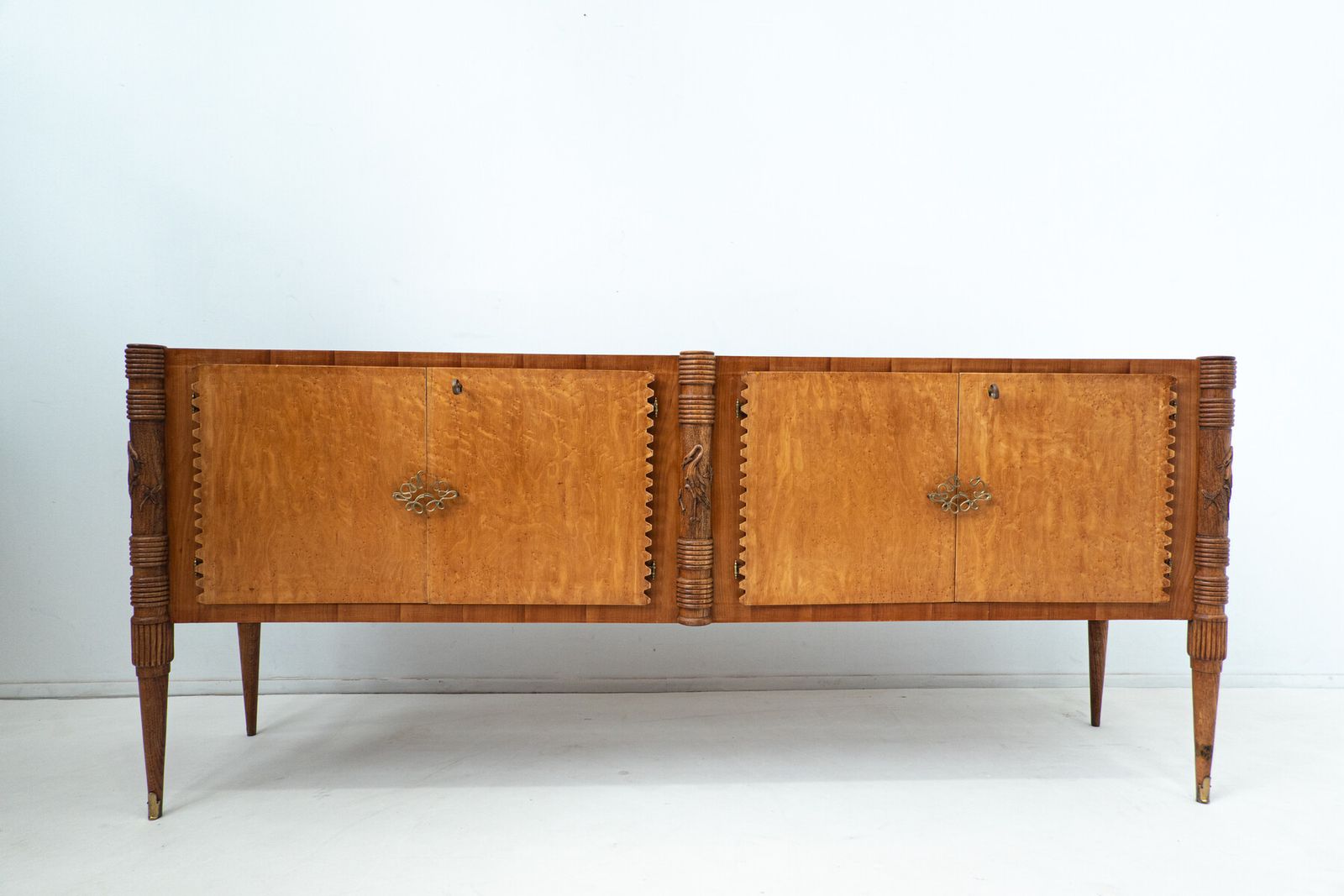 Mid Century Italian Wooden Sideboard By Pier Luigi Colli photo furniture
