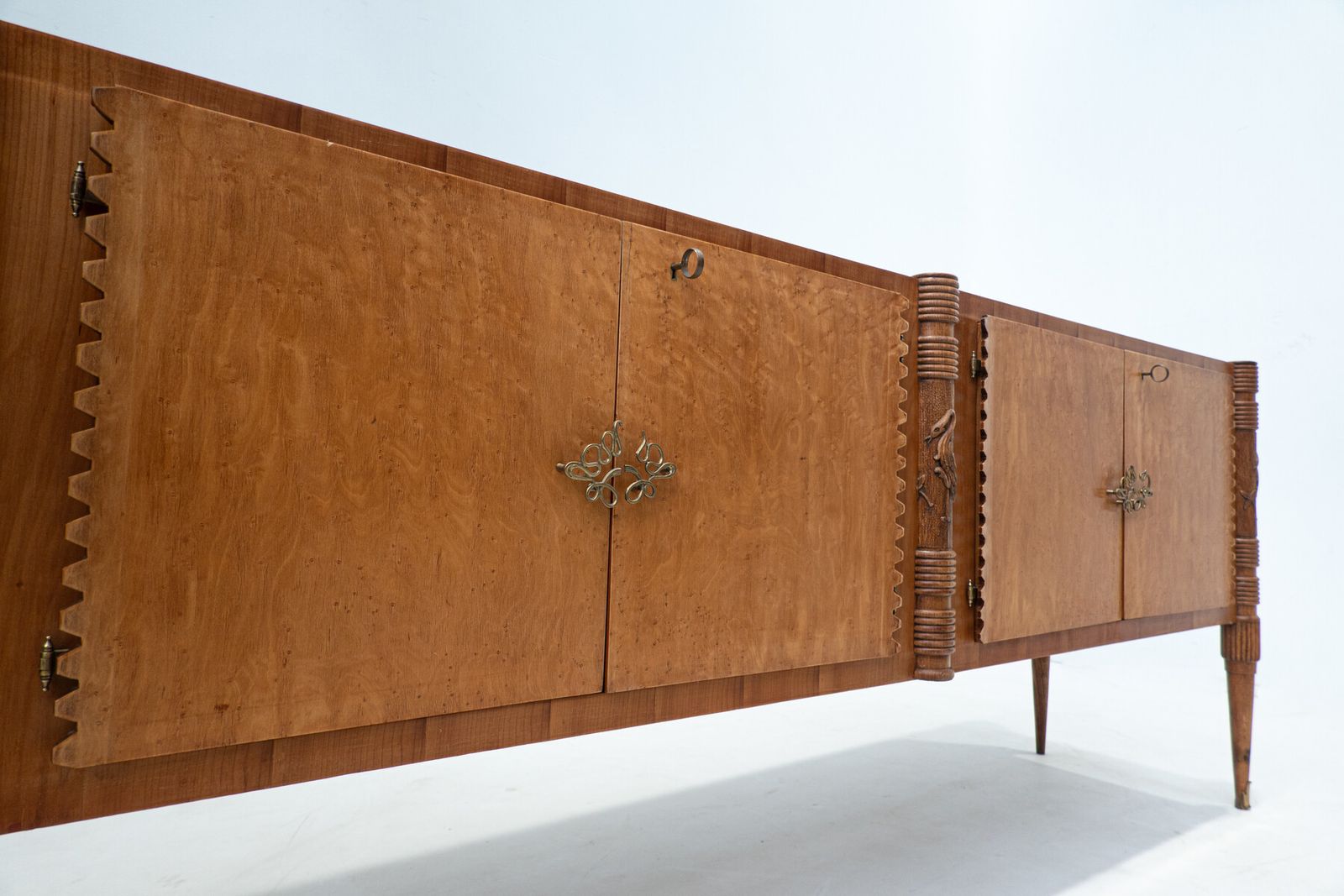 Mid Century Italian Wooden Sideboard By Pier Luigi Colli photo 6300.0