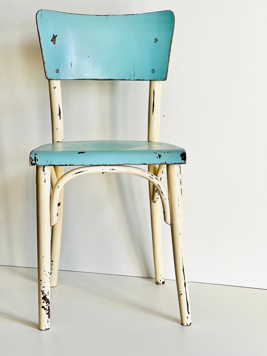 Eetkamerstoelen Van Ton, Ca. Jaren 1960, Set Van 4 photo 1620.0
