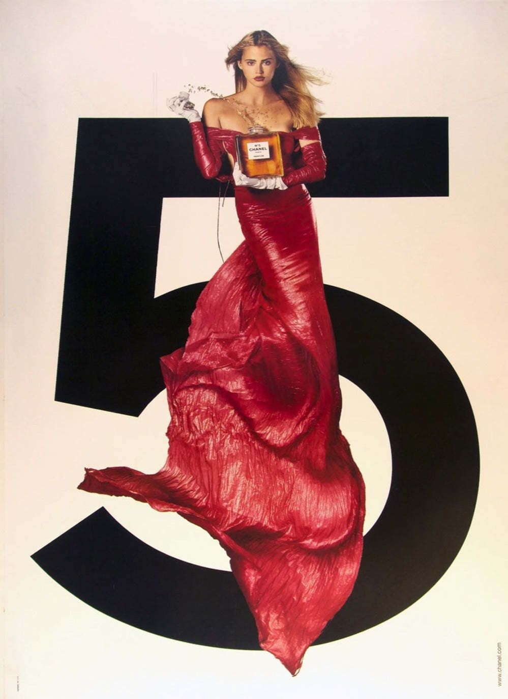 Chanel No.5   Estella Warren Original Vintage Poster