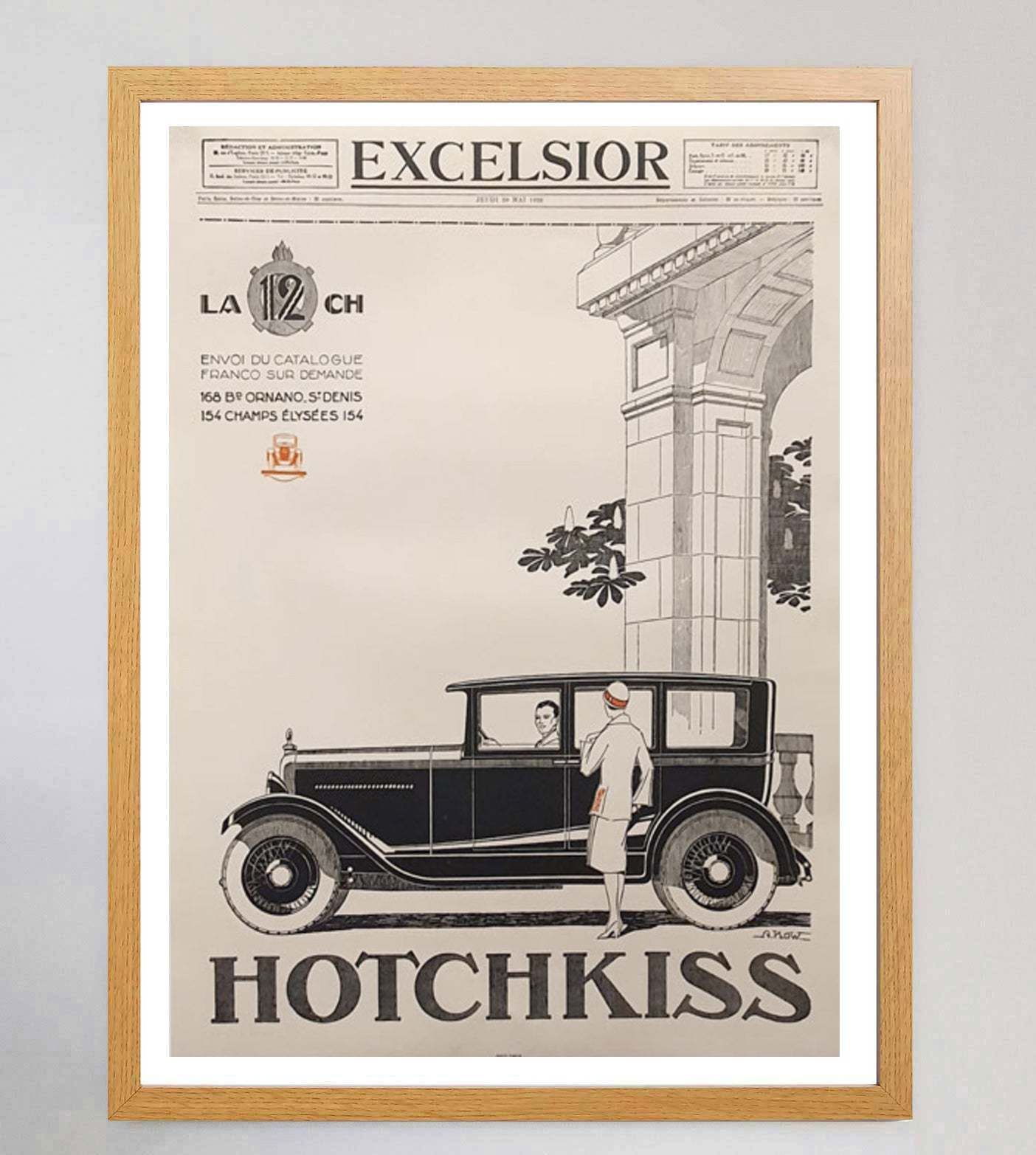 Hotchkiss   Excelsior Original Vintage Poster photo Art