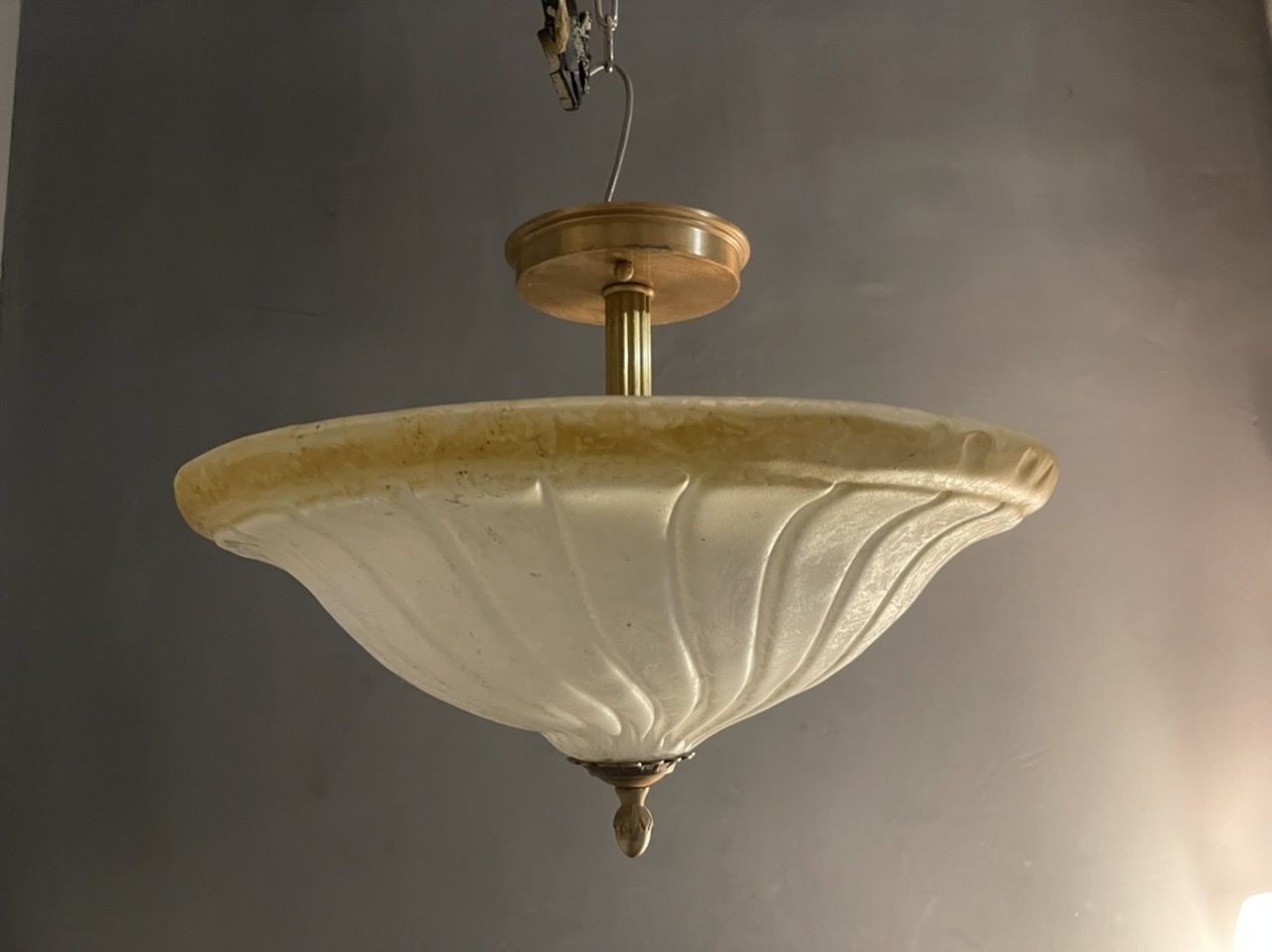Murano Glass Light Pendant Set Of 2 By Zonca Italy photo for sale