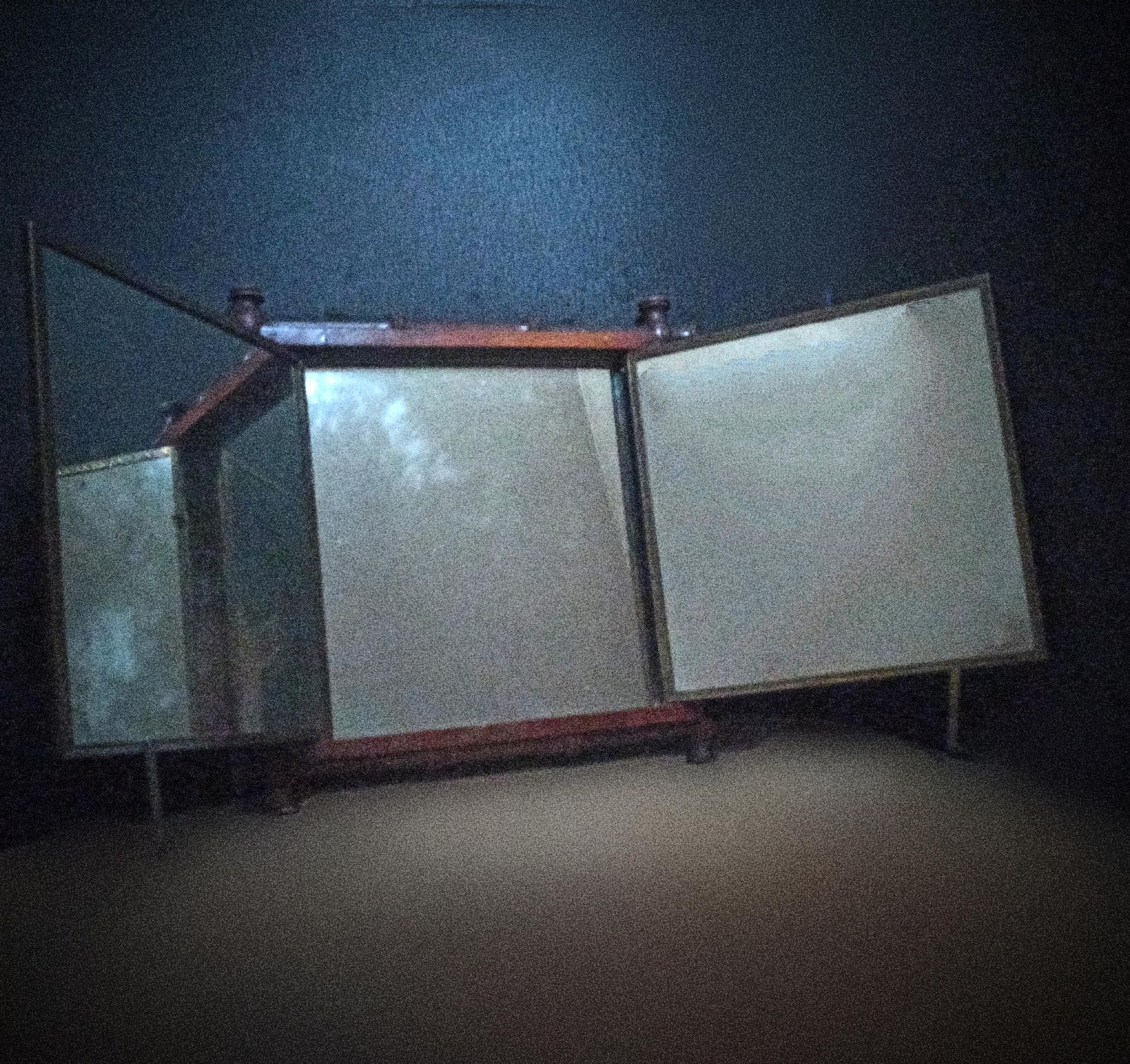 Late 19th Century Aesthetic Faux Bamboo Mirror photo 380.0