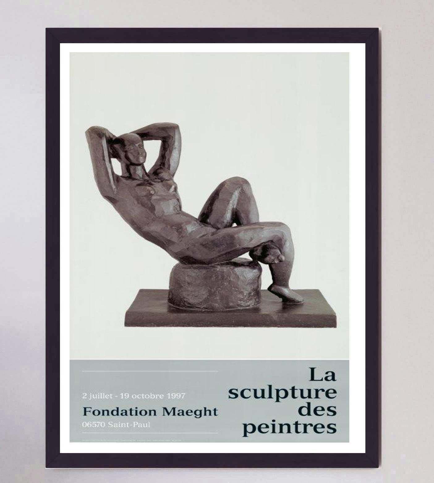 Henri Matisse   La Sculpture Des Peintres  Original Vintage Poster photo furniture