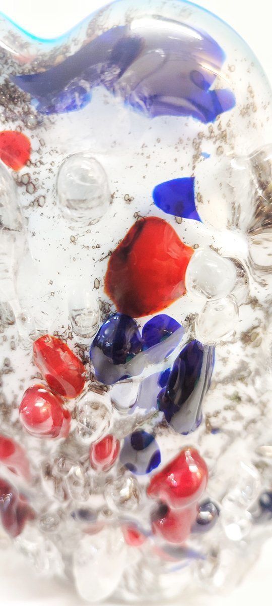 Murano Glass Centerpiece, 1980s photo vinterior
