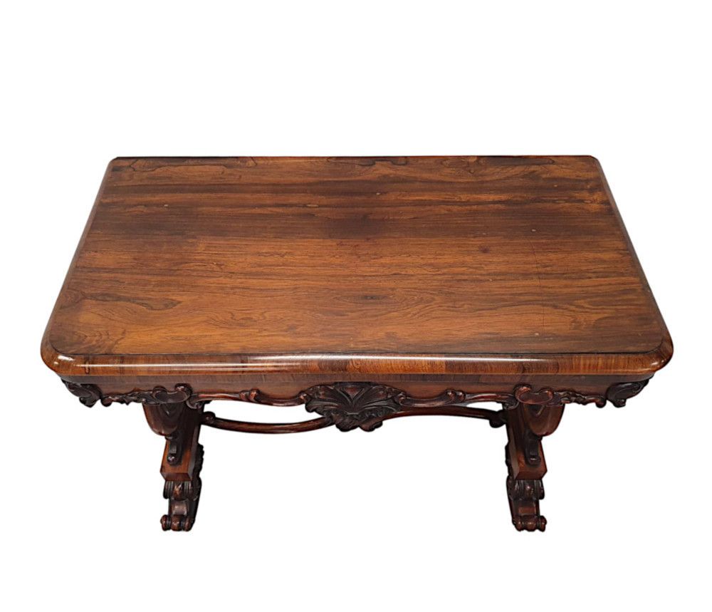 A Rare And Unusual Early 19th Century Turn Over Leaf Card Table photo buy