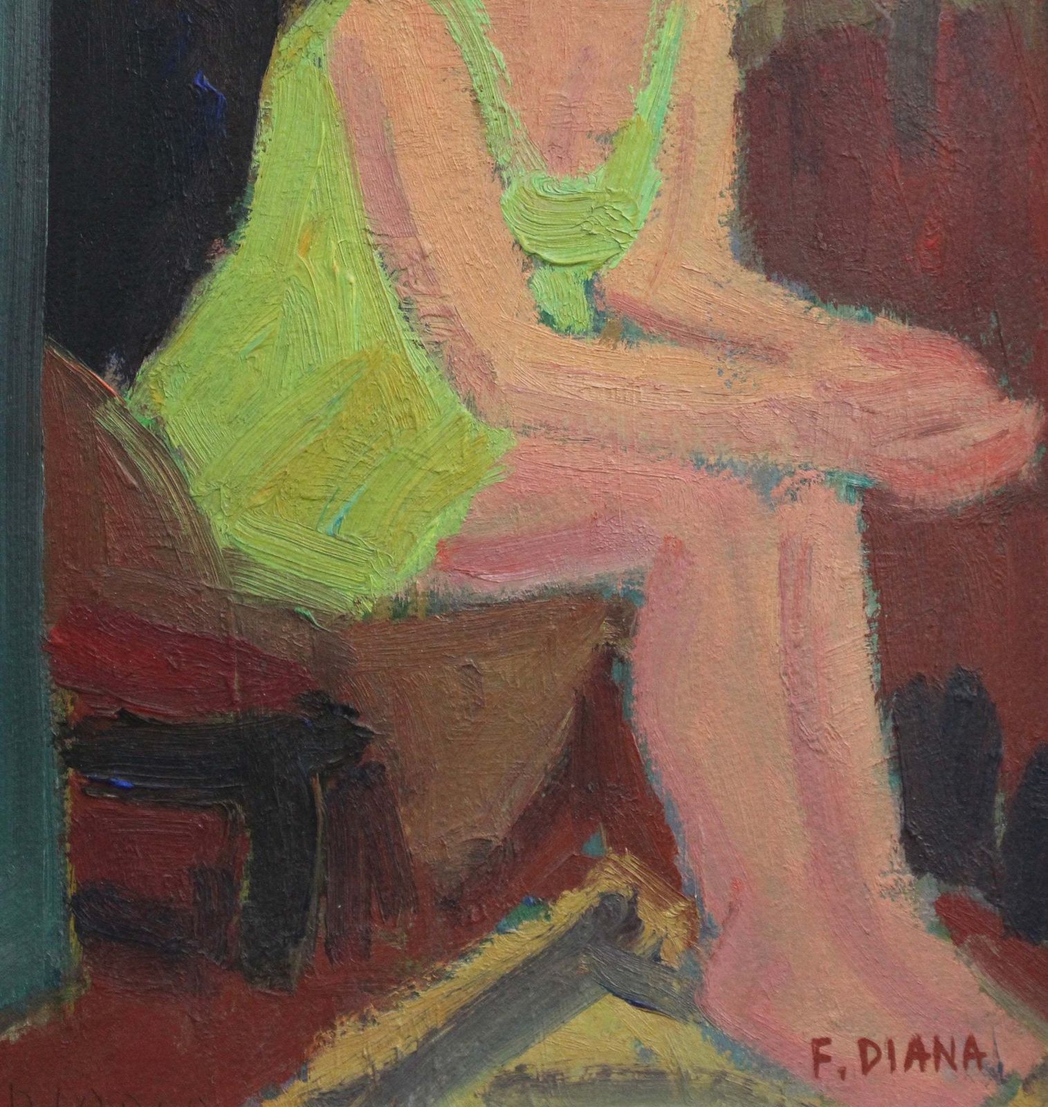 photo furniture Seated Woman By François Diana (Circa 1970s)