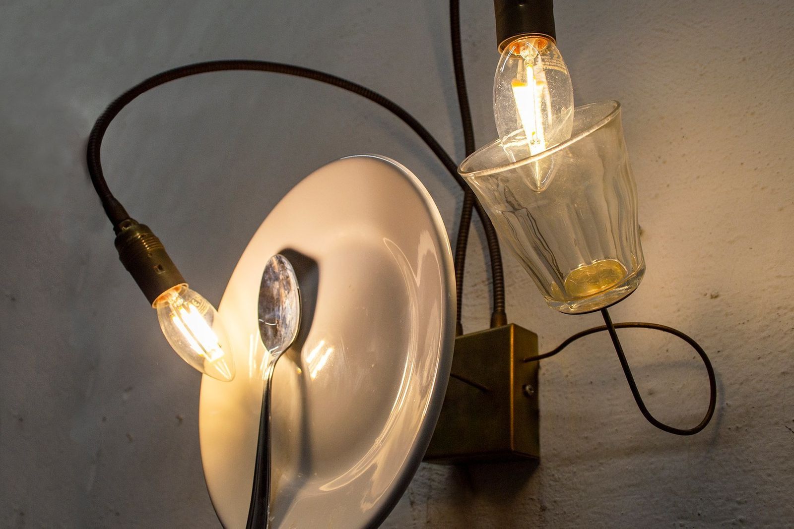 Servito Wandlamp Van Lucifero Illuminazione, Jaren 1980 photo 726.96