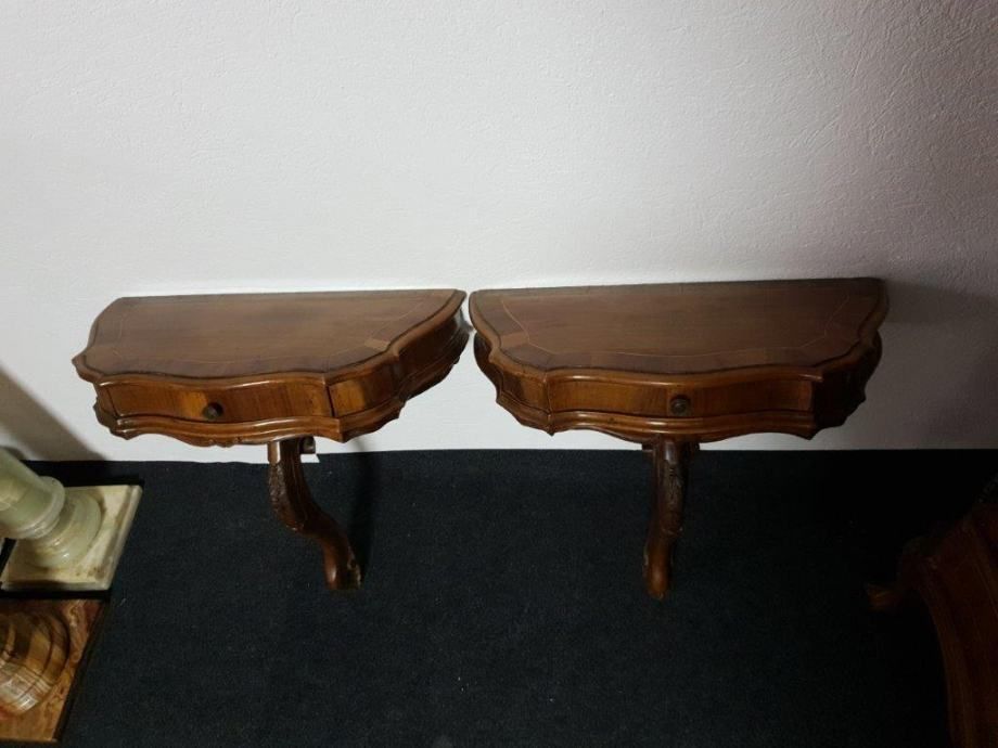 Wooden Neo Baroque Wall Consoles   2pcs photo vintage