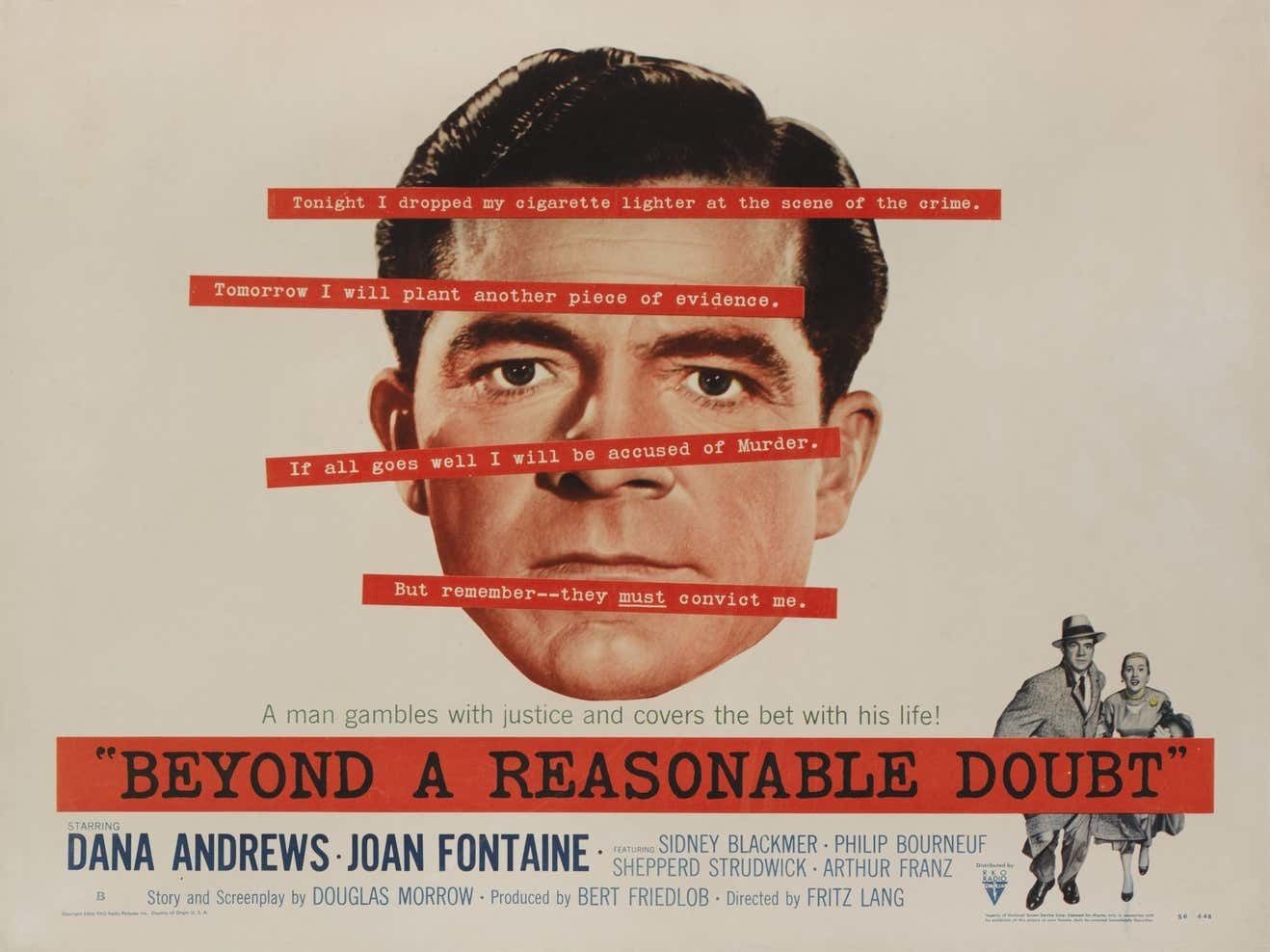Original Us Style B Film Poster For The 1956 photo furniture