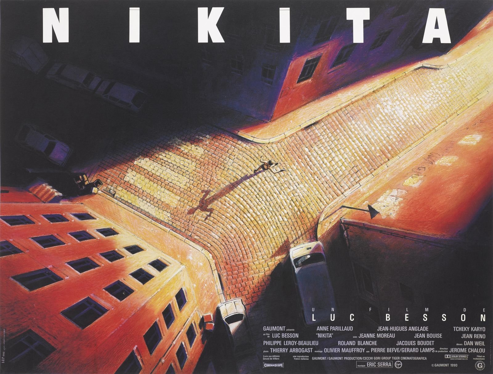 Original French Film Poster For Nikita photo furniture