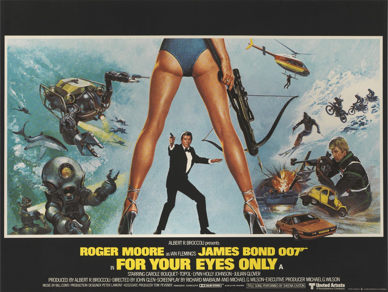 For Your Eyes Only, 1980s, Vintage photo for sale