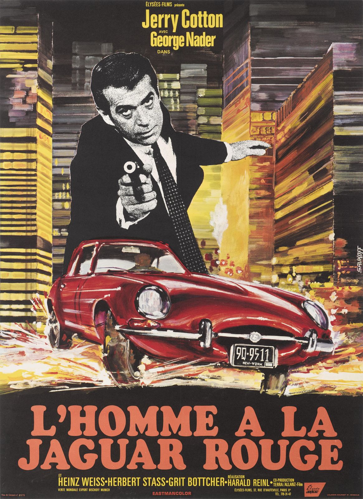 Der Tod Im Roten Jaguar / L' Homme A La Jaguar Rouge photo furniture