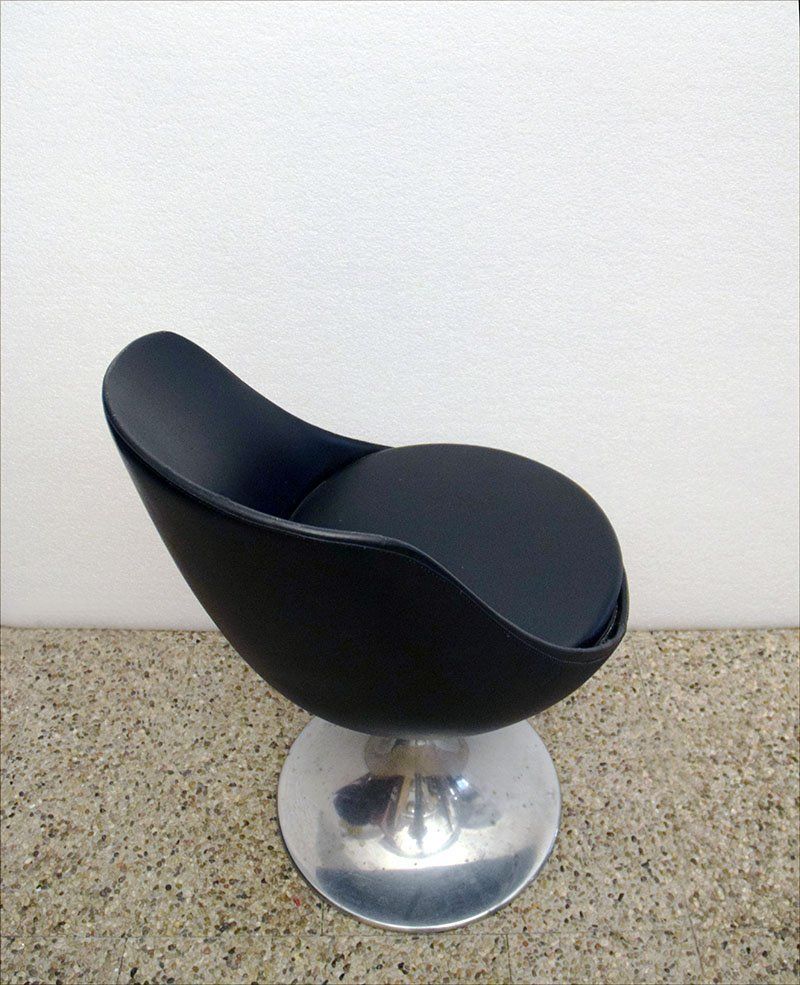 Tulip Swivel Chairs, Italian, 1970s, Set Of 4 photo 2468.0