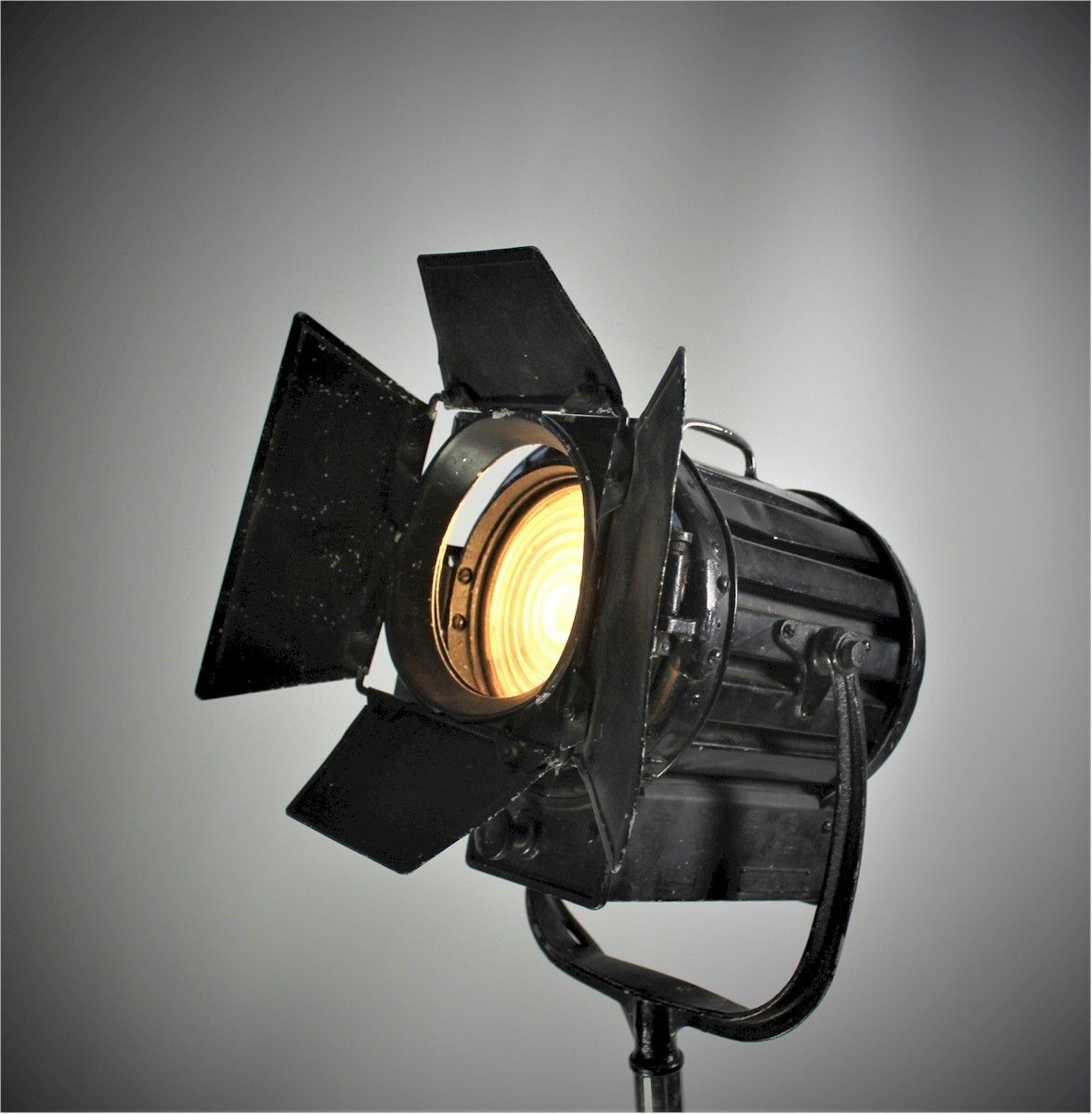 Mole Richardson Spot Flood Theatre Lamp On Stand photo buy