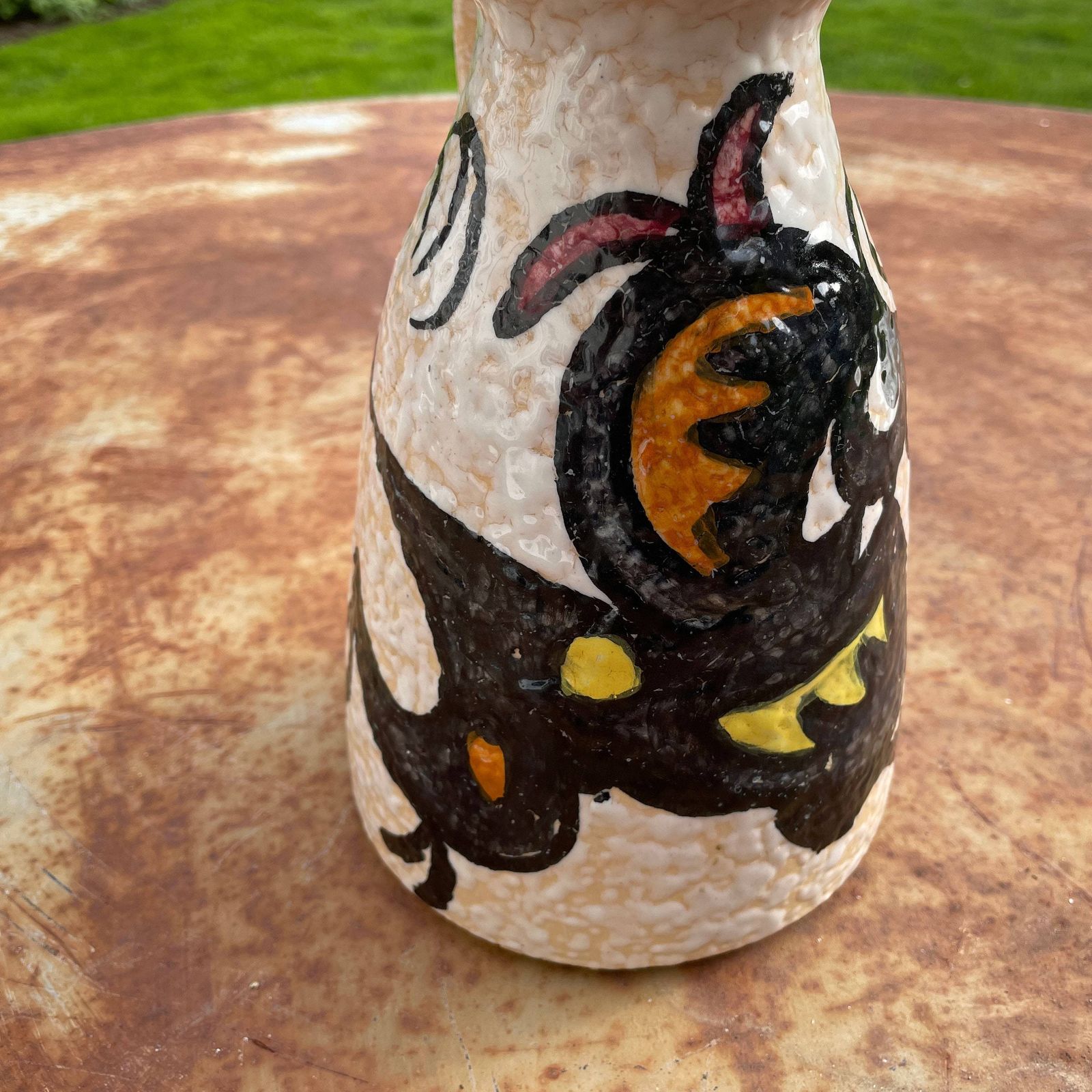 Sanguino Toledo Pottery Picasso Bull Toro Jug/Pitcher/Vase/Ornament 1960's photo vinterior