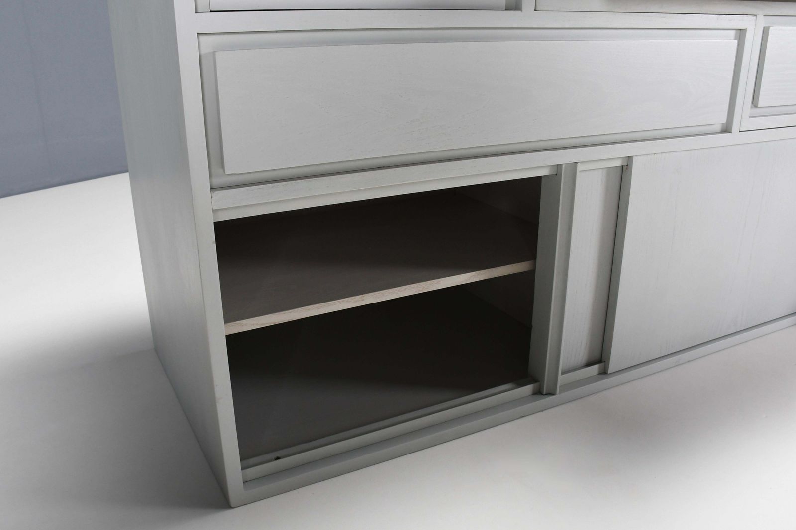 photo vintage Rare Transformable ‘Kaidan’ Cabinet By Kazuhide Takahama For Gavina, Italy 1962