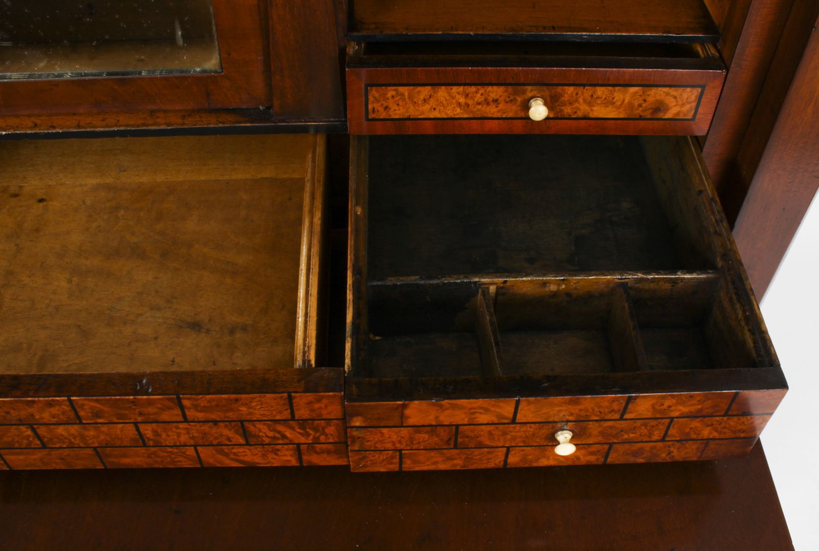 photo buy Antique Biedermeier Secretaire Chest Secretaire Abattant19th C
