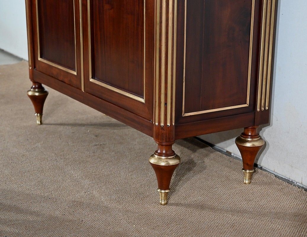5191.2 Mahogany Bookcase, Louis XVI Style – 19th Century photo