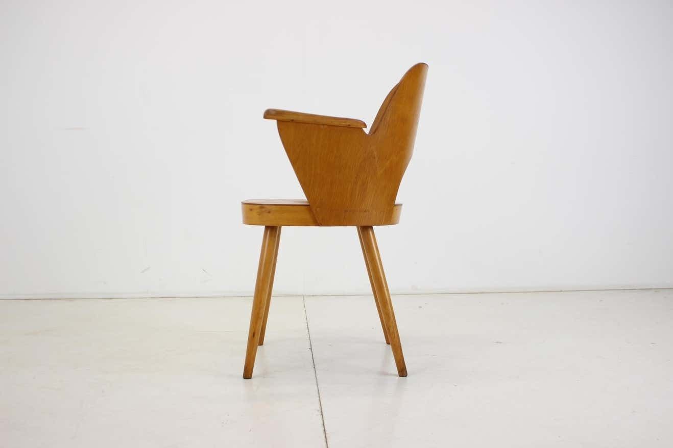 photo for sale Oswald Haerdtl Beech Chair, Czechoslovakia, 1959