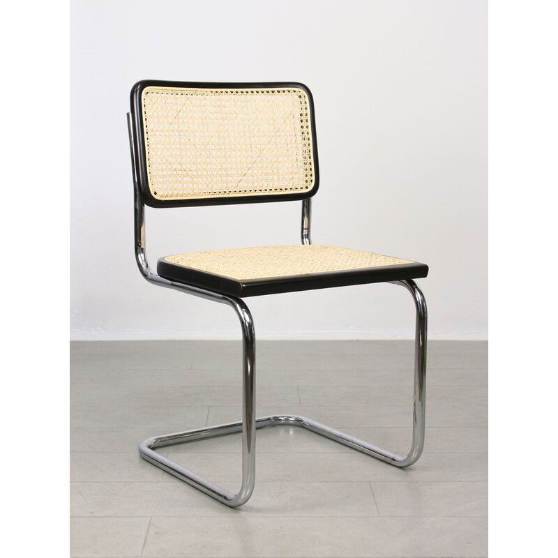 Vintage Black B32 Cesca Chair By Marcel Breuer, 1990s photo Furniture