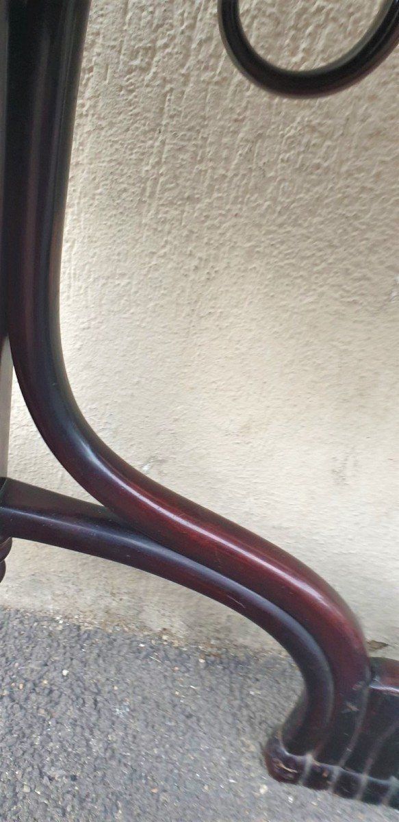 photo furniture Att. In Thonet, Console With Large Mirror, Late Nineteenth Early Twentieth Century
