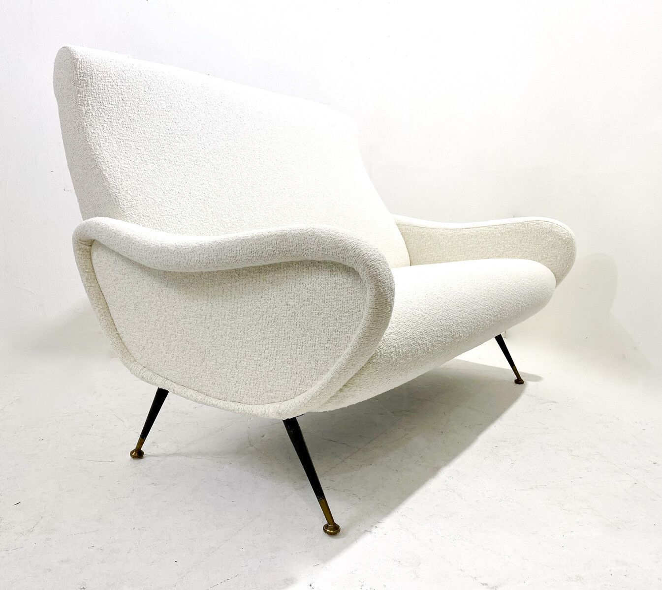 Mid Century Modern Italian Sofa In The Style Of Marco Zanuso photo furniture