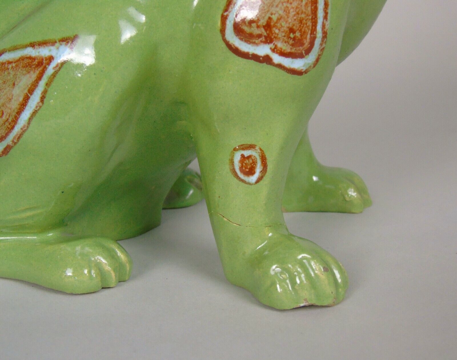 photo furniture Good Pair Of 19th Century Mosanic Galle Style Cats