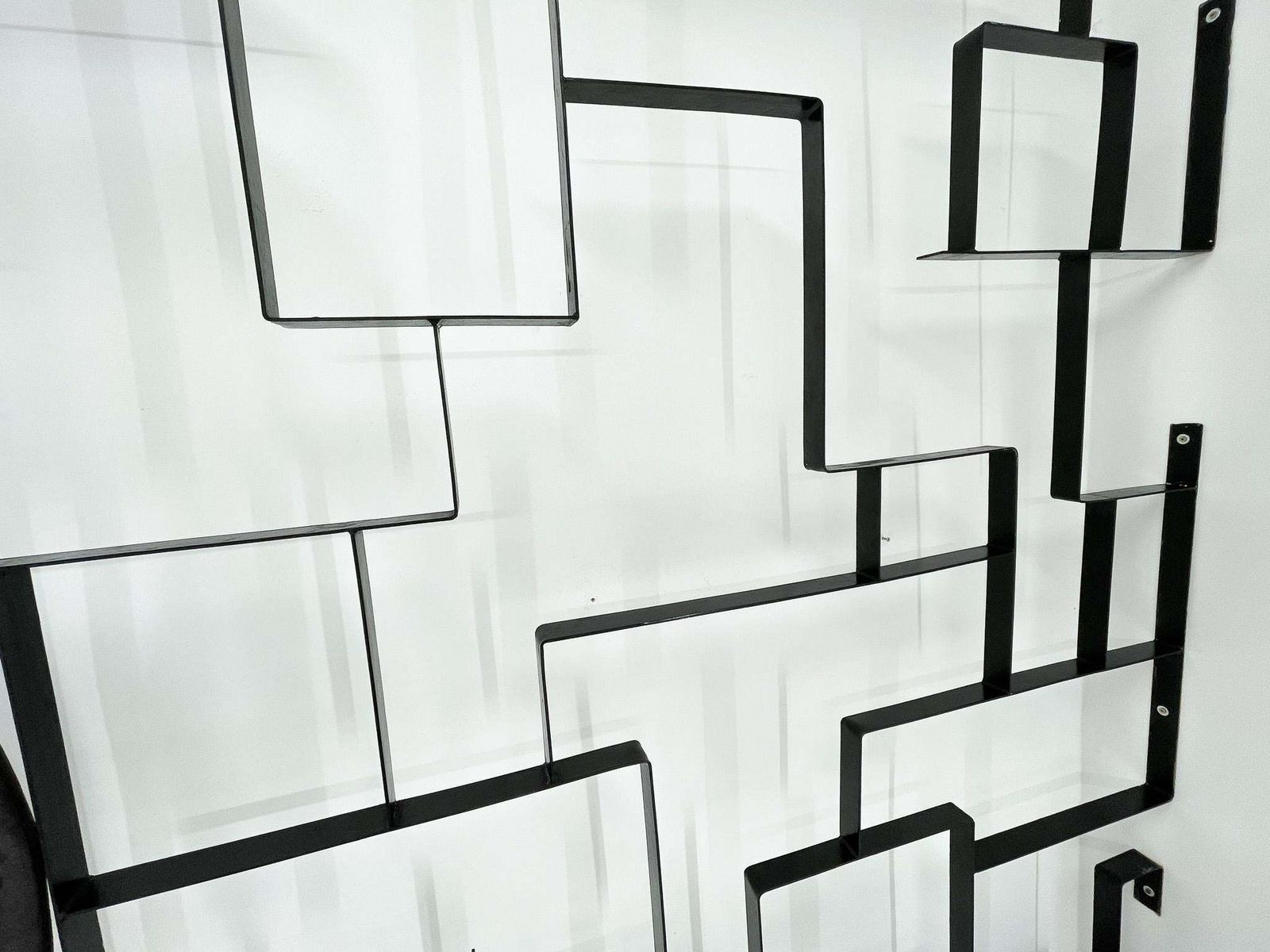 photo furniture 1960's Art Wall Unit Or Room Divider With Sculpture By Jelínek