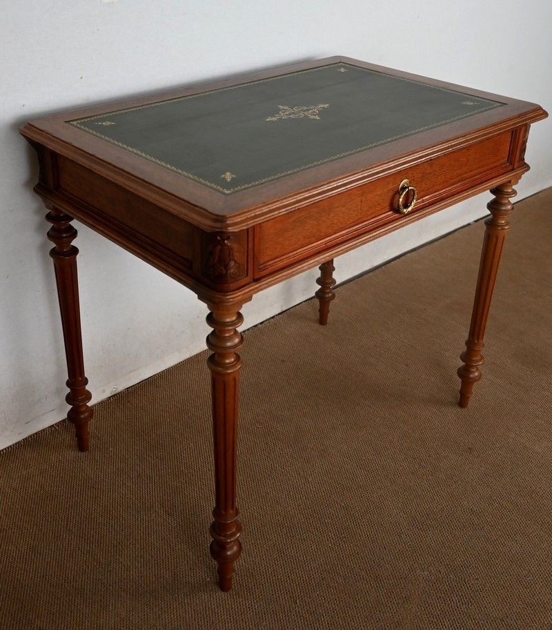 Small Mahogany Desk, Louis XVI Style – 1900 photo furniture