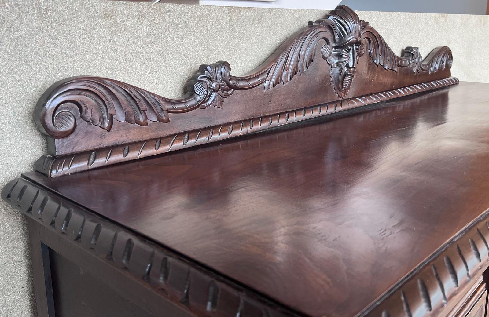 Renaissance Spanish Buffet With Two Doors, Three Drawers photo vinterior