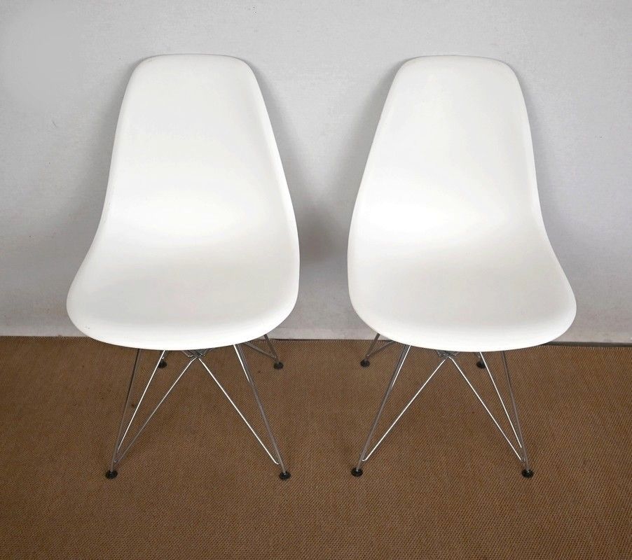Suite Of 6 Chairs, Dsr Model, By Eames – 1960 photo 5294.2