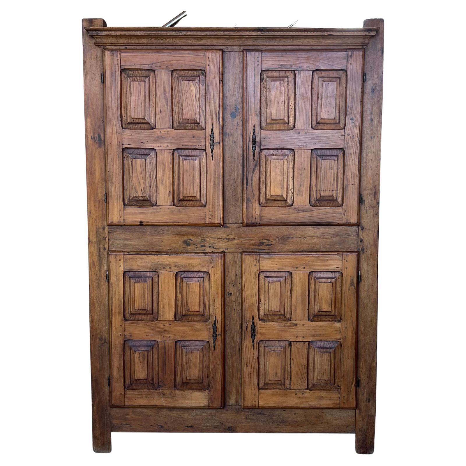 Wardrobe, Cupboard Or Cabinet, Walnut, Castilian Influence, Spain Restored