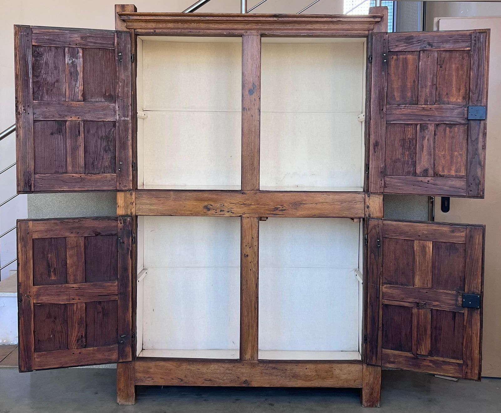 Wardrobe, Cupboard Or Cabinet, Walnut, Castilian Influence, Spain Restored photo vinterior
