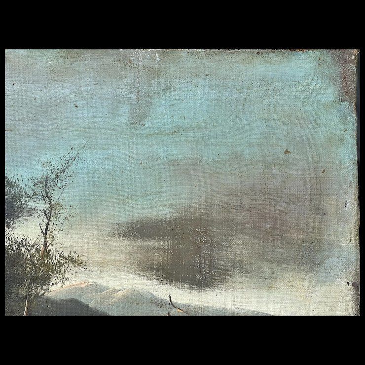18th Century French Oil On Canvas photo 345.0