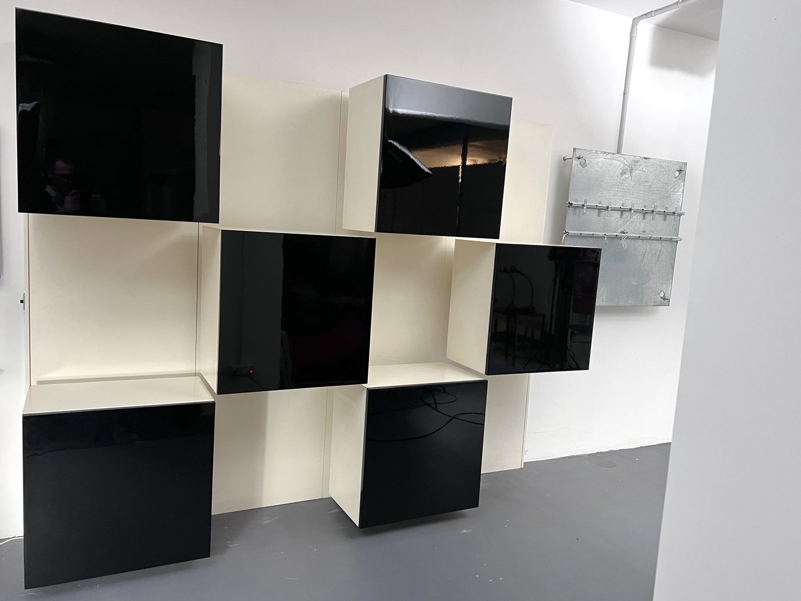 photo buy Mid Century Modern Backlight Wall Modular System By Acerbis. Italy 1970s