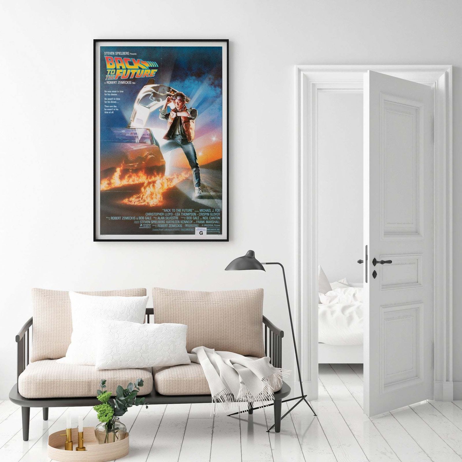 Back To The Future 1985 Us 1 Sheet Film Poster, Struzan photo furniture