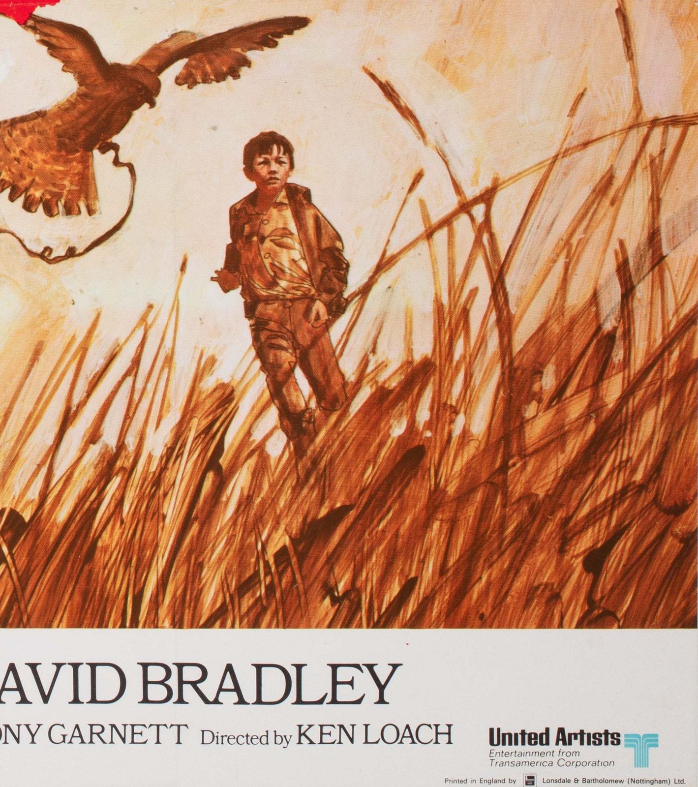 Kes 1969 Uk Quad Film Poster, 1960s photo vintage