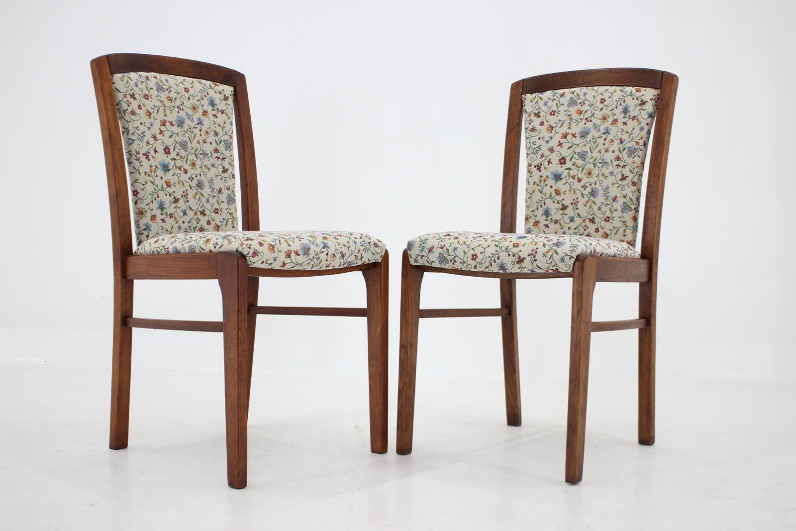 1950s Set Of Four Beech Dining Chair ,Czechoslovakia photo Furniture