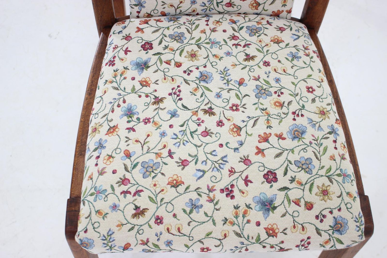 Furniture 1950s Set Of Four Beech Dining Chair ,Czechoslovakia photo