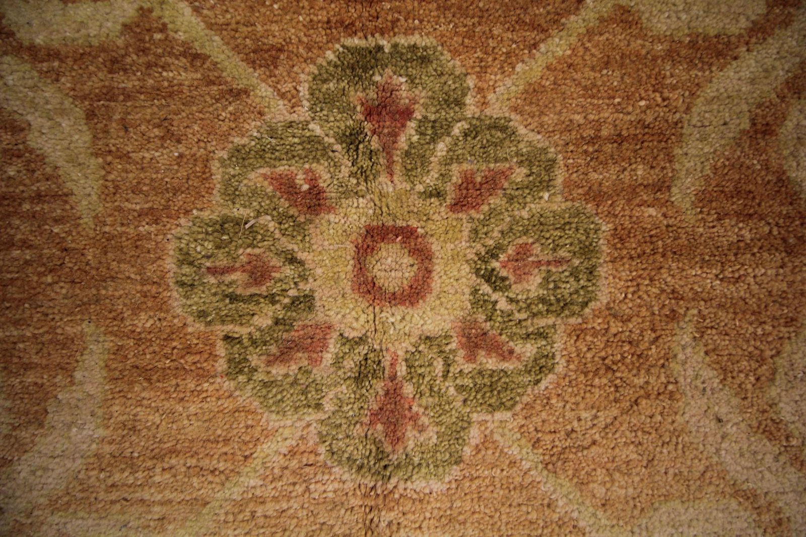 Handmade Carpet Large Vintage Rug Ziegler Style Wool Living Room Rug photo Textiles