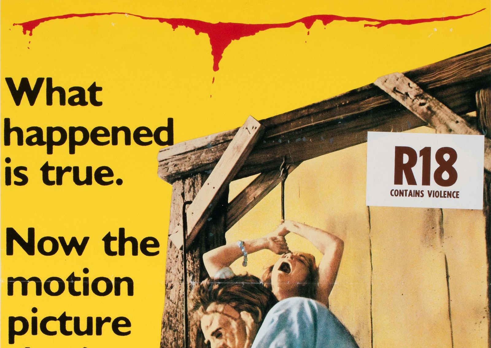 The Texas Chainsaw Massacre 1984 Australian Daybill Film Poster photo for sale