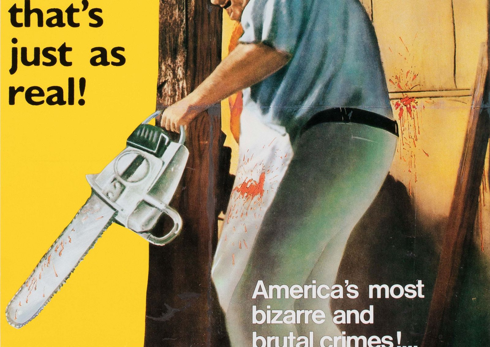The Texas Chainsaw Massacre 1984 Australian Daybill Film Poster photo Art