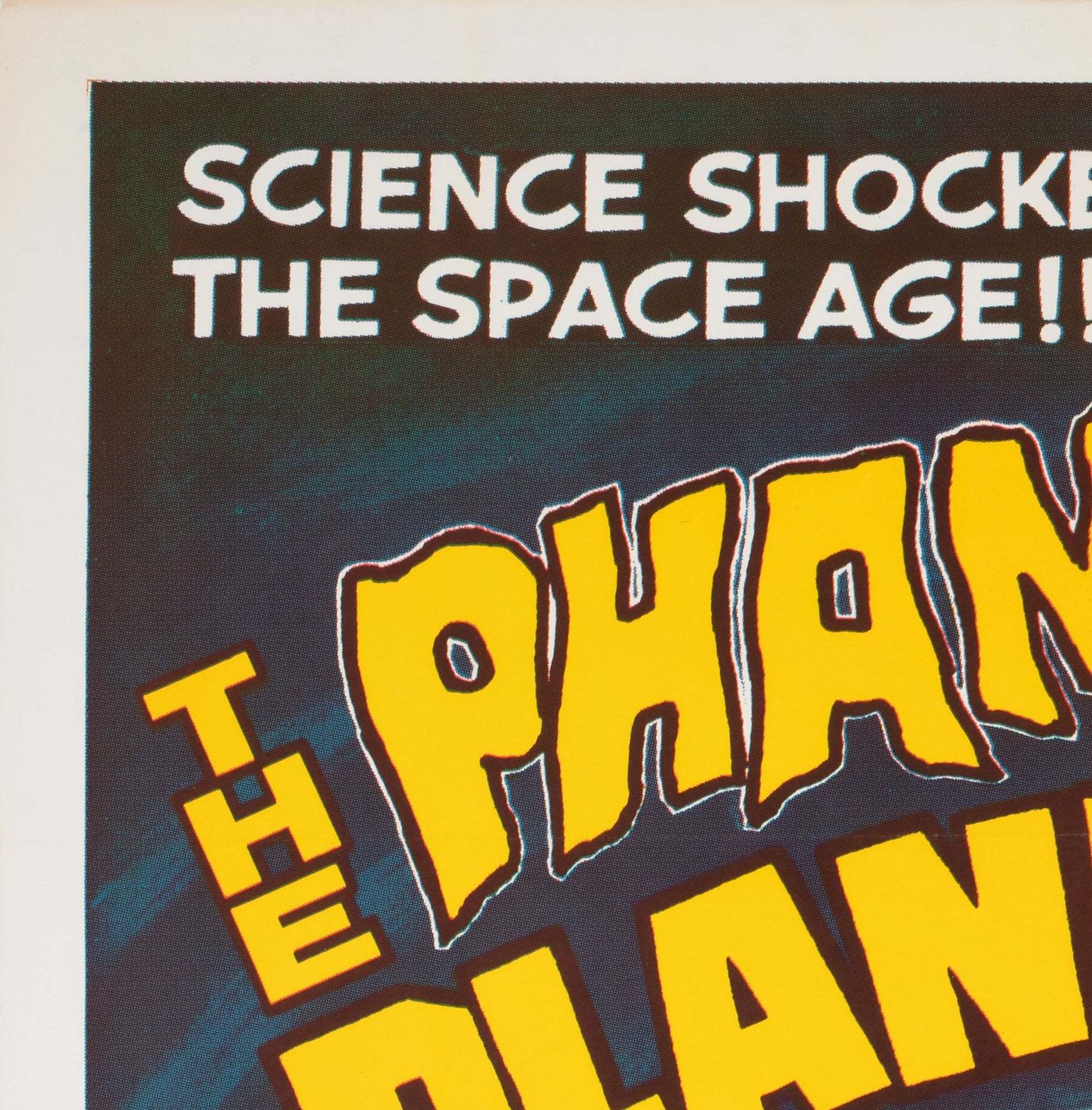 The Phantom Planet 1962 Us 1 Sheet Film Poster photo for sale