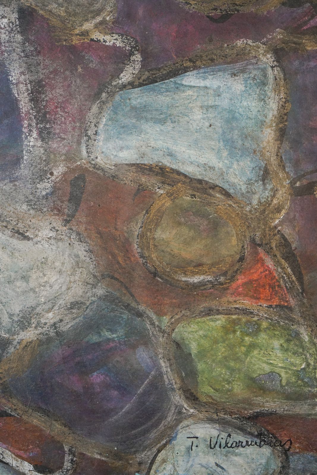 Maria Teresa Vilarrubias   Abstract On Paper photo Art