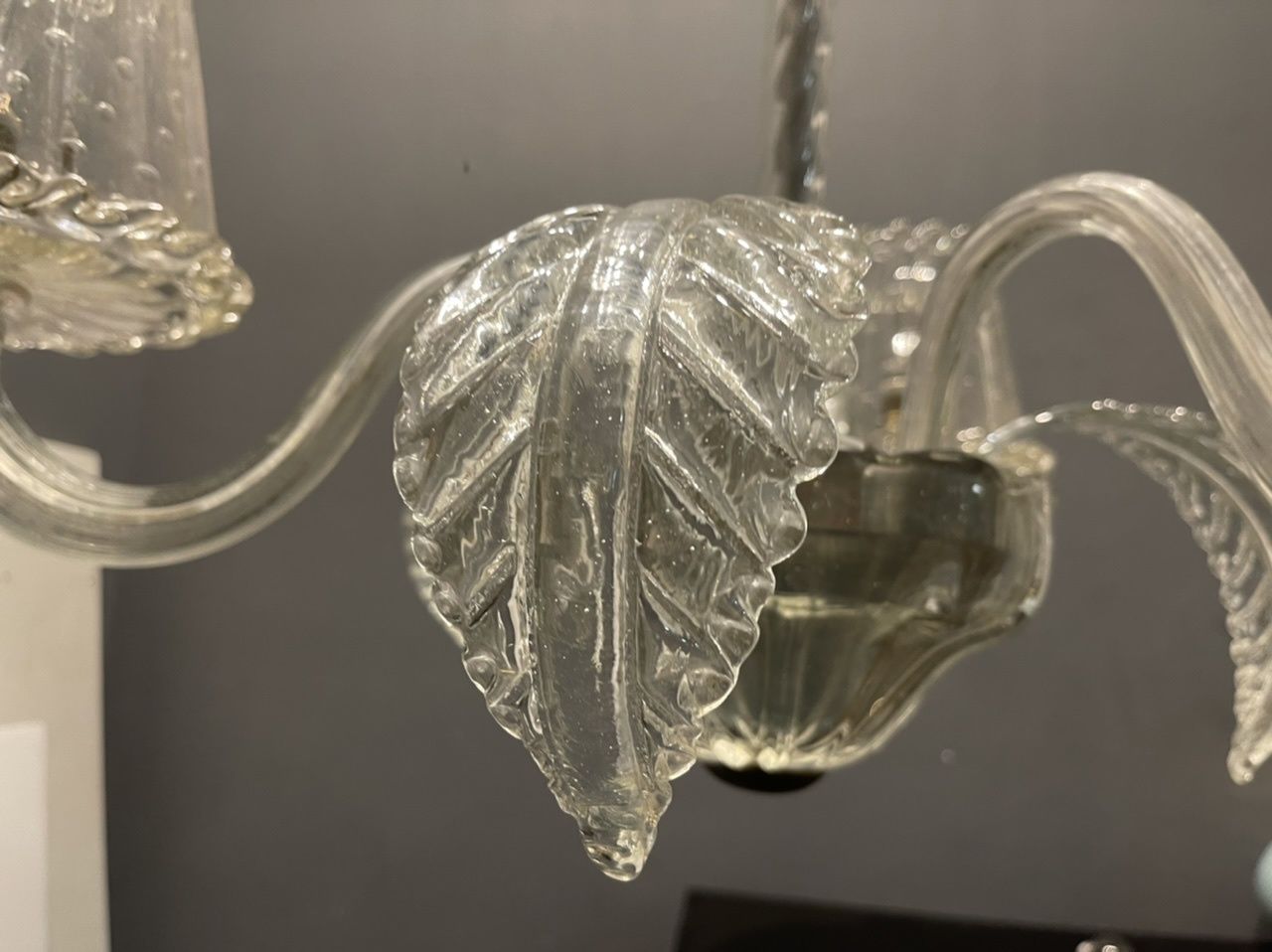 photo furniture Venetian Murano Glass Chandelier 1940’s