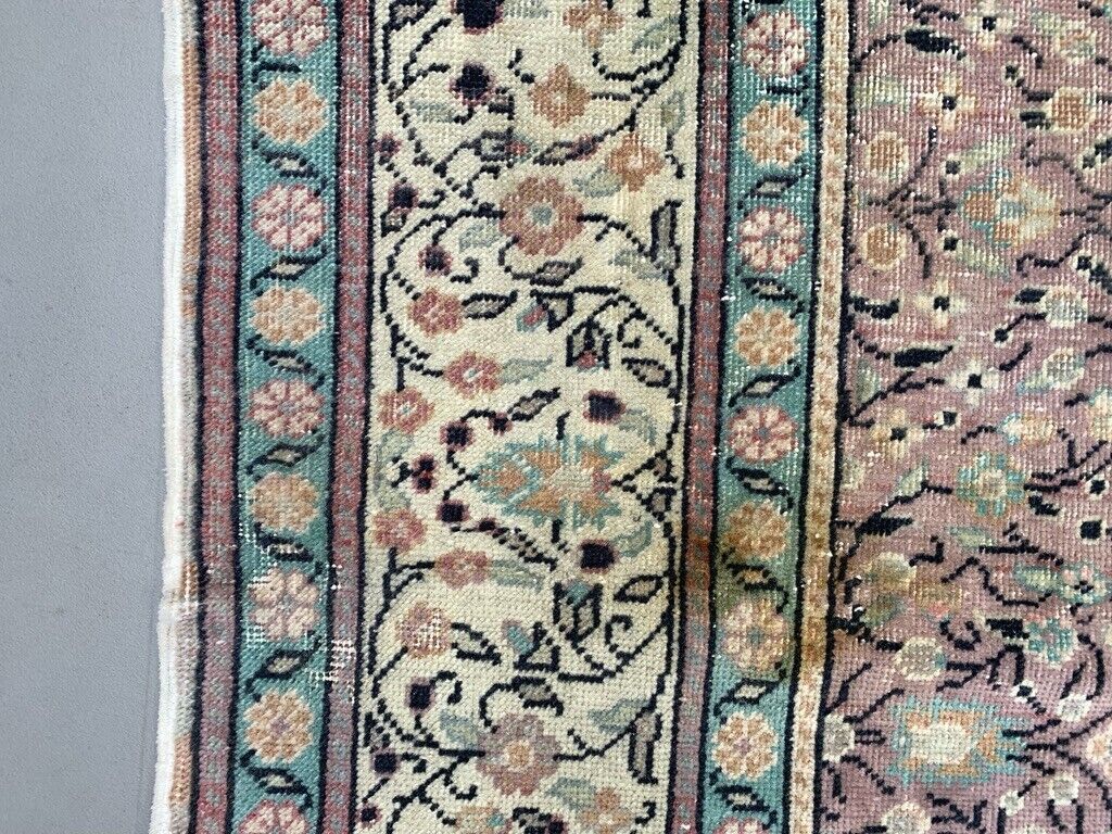 Vintage Turkish Rug 220x150 Cm Shabby Carpet Central Anatolian Medium photo vinterior