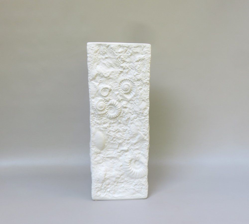 White Bisquit Porzellan Vase From Ak Kaiser, 1970s photo Home Decor