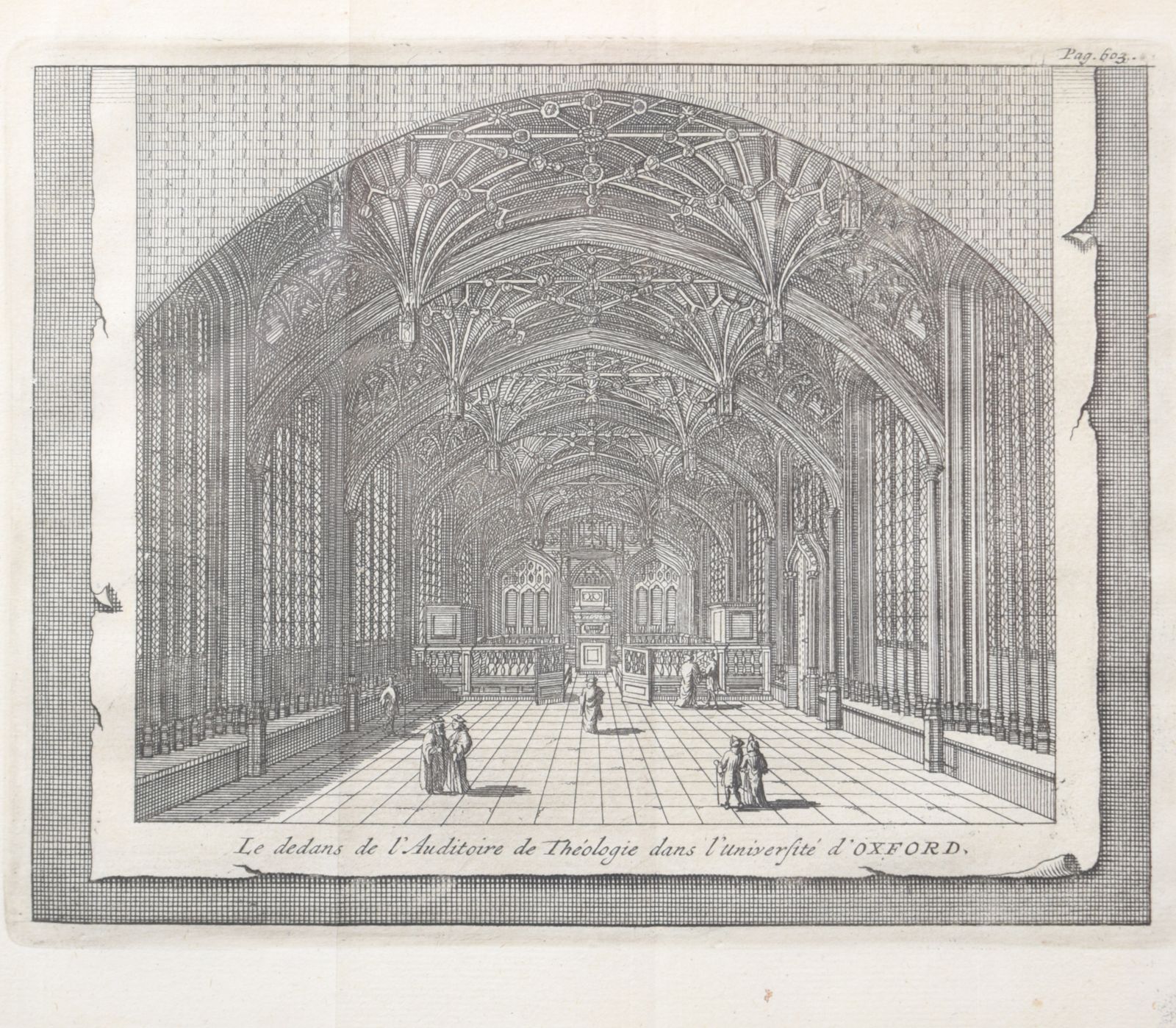 Pieter Van Der Aa (1659 1733), After David Loggan (1634–1692) The Divinity School, University Of Oxford photo 280.0