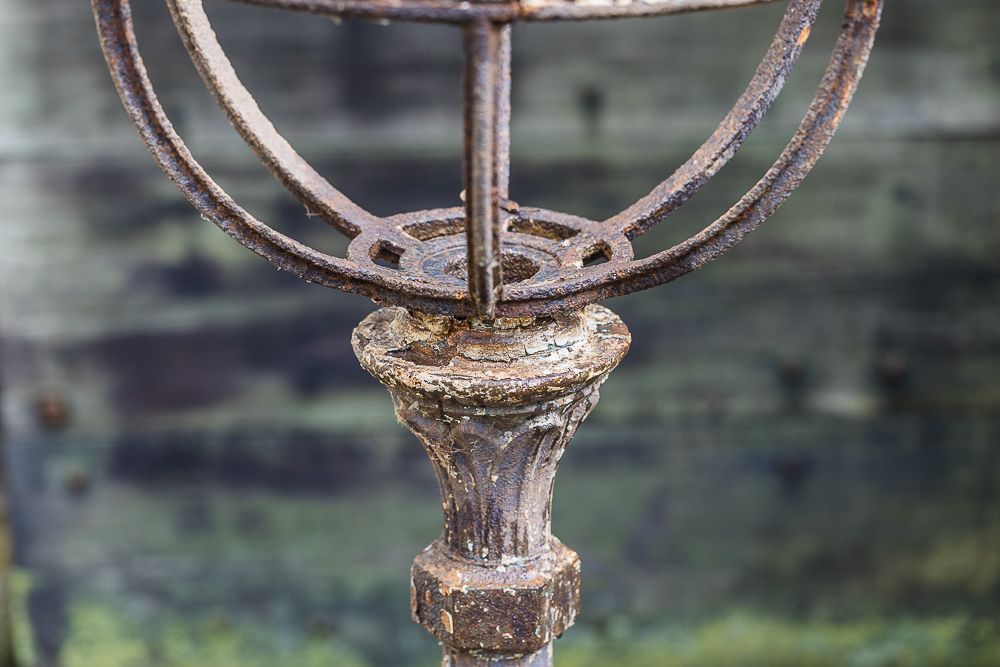 Victorian Cast Iron Lantern photo furniture